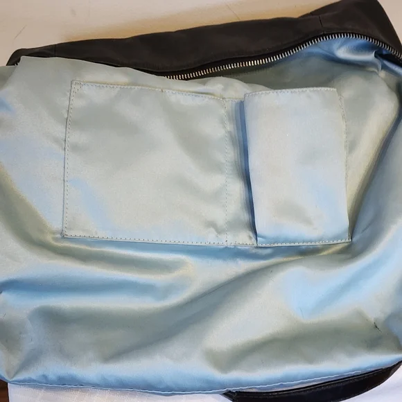 Coach Purse Black Leather Large Kristin Hobo Handbag #14769 Tote Size 17" Slouch - Picture 6 of 13